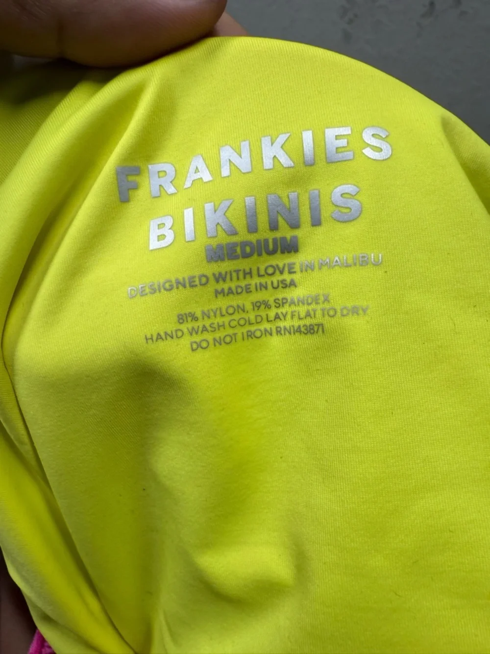 NWOT Frankie's Bikinis Cash Shine One Piece Swimsuit